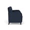 Lesro Siena Lounge Reception 2 Seat Tandem Seating, Black, RF Blueberry Upholstery SN2103 - alternate 2